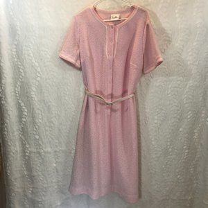 Vintage 1960's Mod Summer Boucle Dress Retro classic